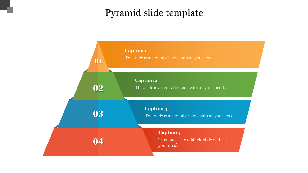 Pyramid Google Slides and Template for PPT Presentation